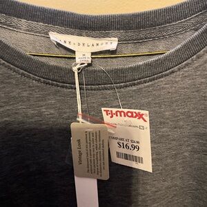 Jane and Delancey Charcoal Sweatshirt